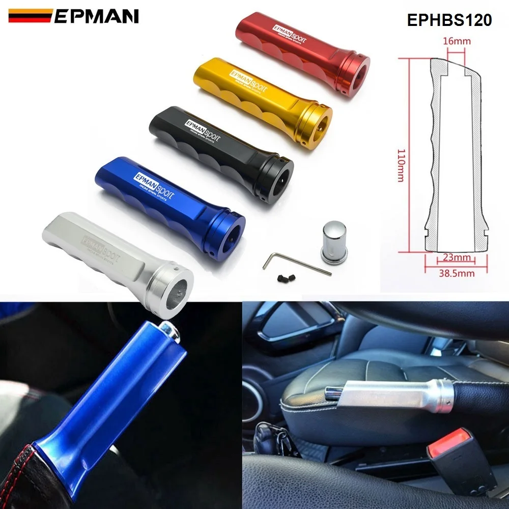 EPMAN Racing EPHBS120 Funda de aluminio para freno de mano universal - imagen 2
