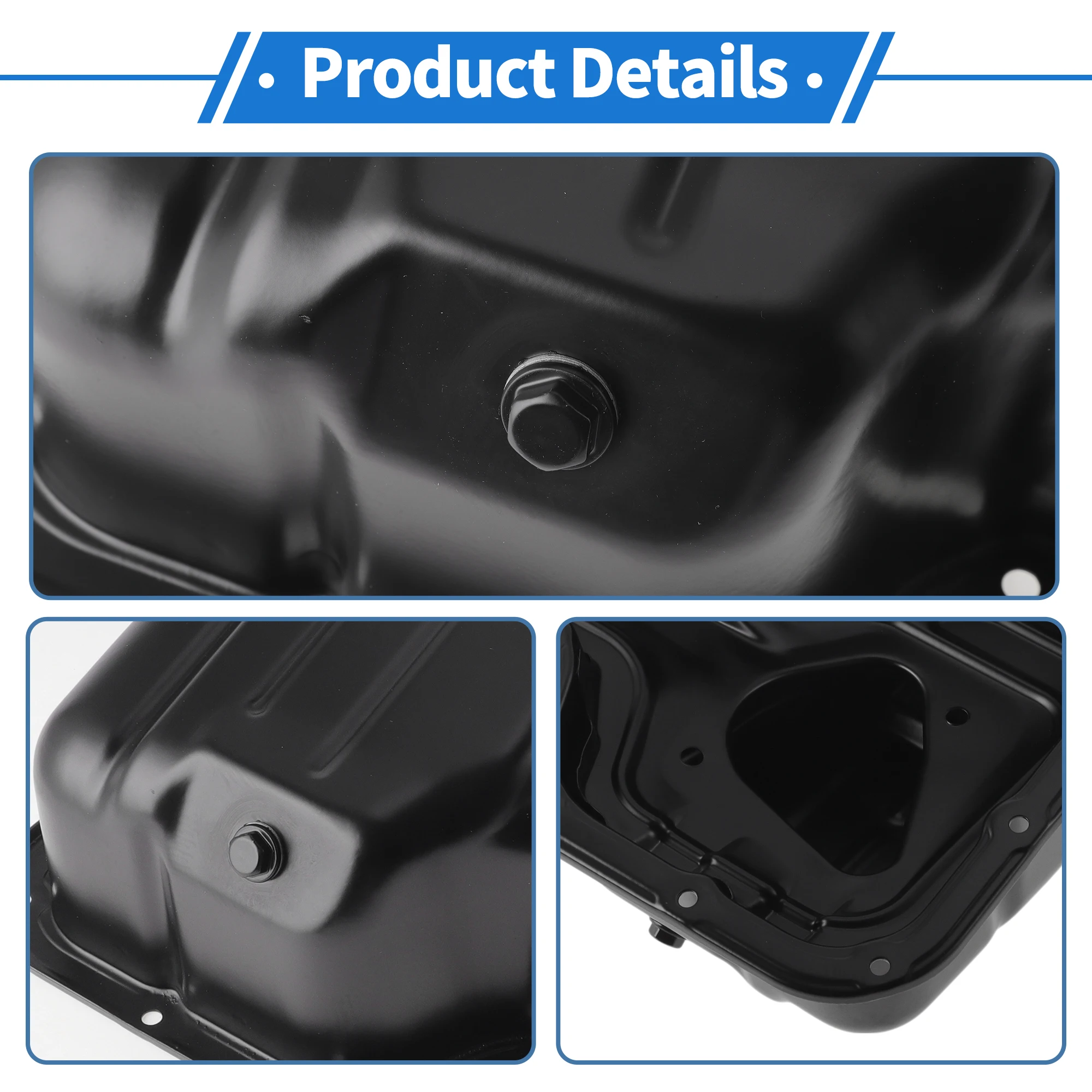 UXCELL 264314 Cárter de aceite de motor para Toyota Corolla 1998-2008 - imagen 4