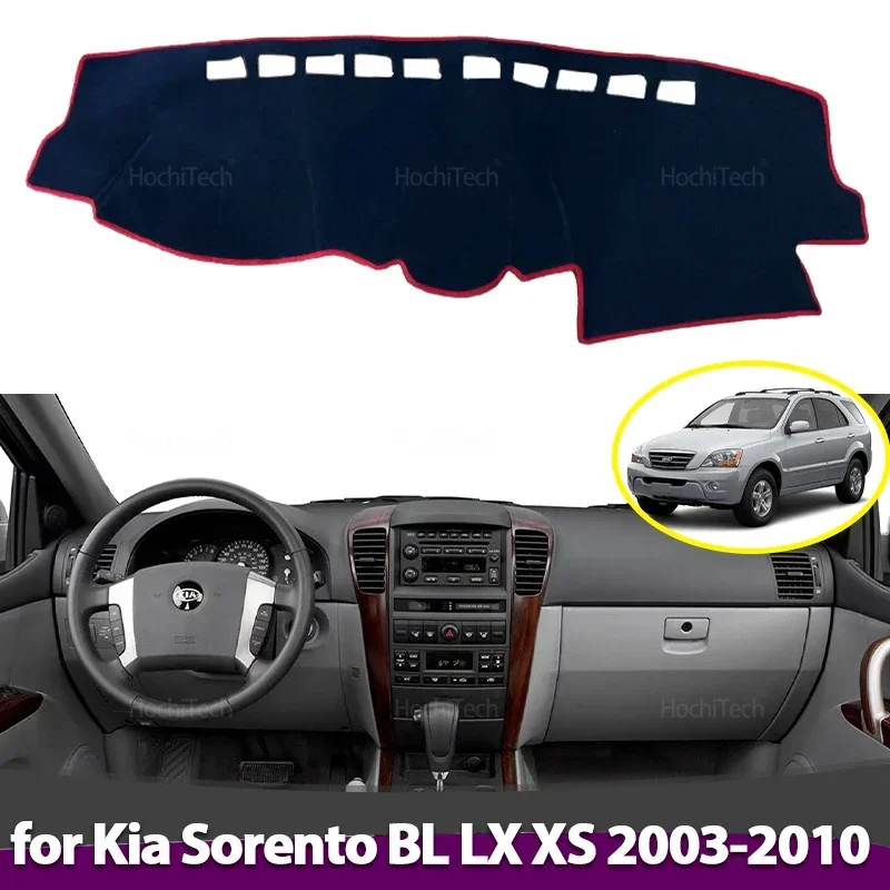 Alfombra parasol antideslizante para salpicadero Kia Sorento 2003-2010