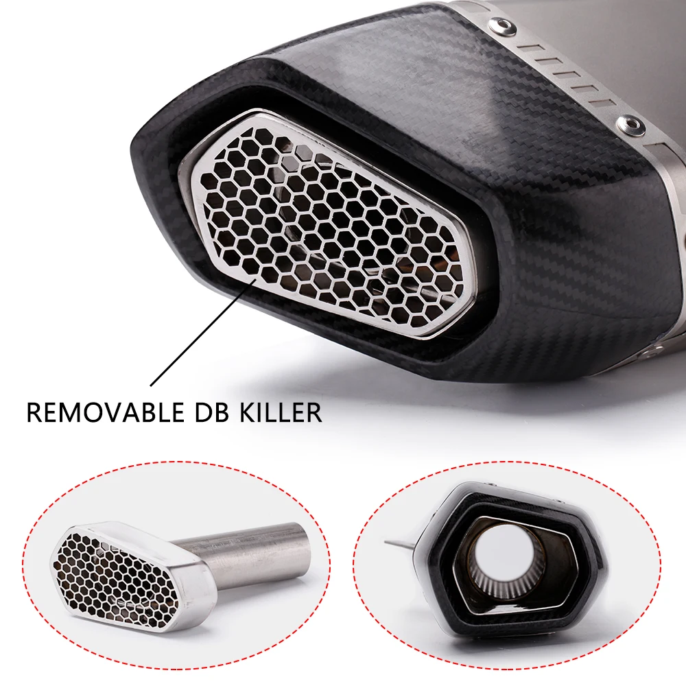 Tubo de escape modificado original para GSX750, Z900 y S1000RR - imagen 5
