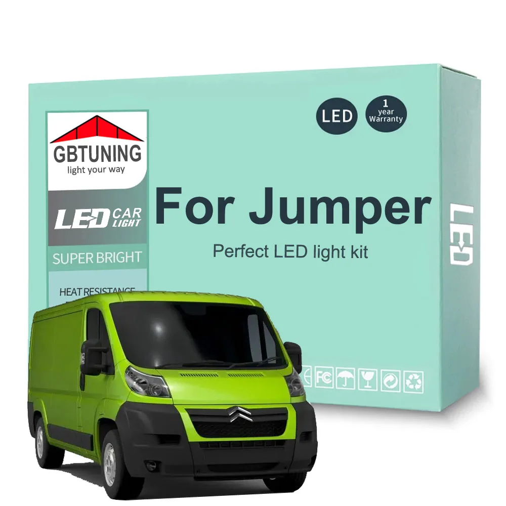 Kit bombillas LED Canbus interior Citroën Jumper MK1-MK3