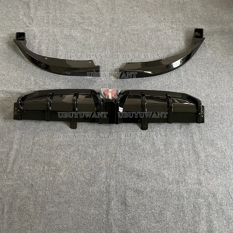 Alerón difusor trasero ABS negro brillante para Honda Civic