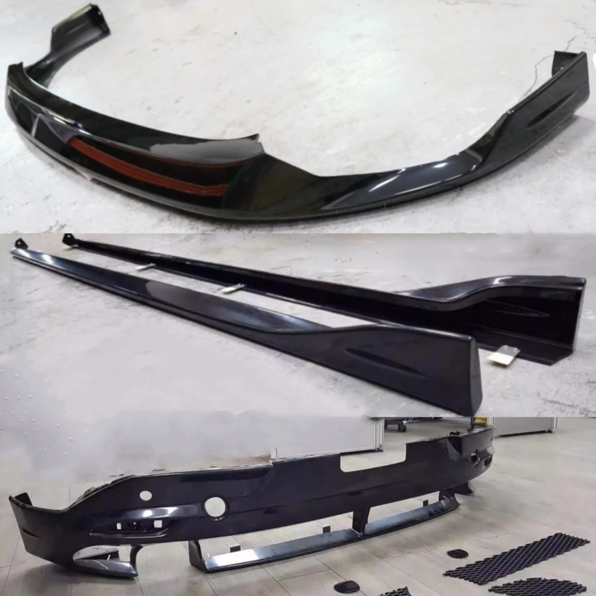 Faldones laterales de ABS para Mazda 3 Axela 2020 Hatchback
