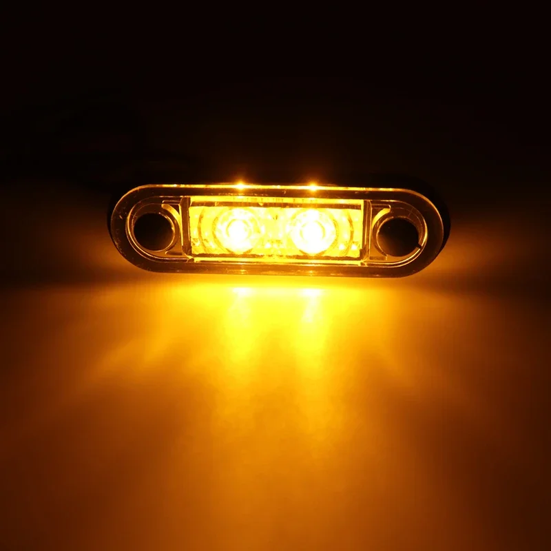 luces LED posición impermeables 12/24V freno/giro vehículos pesados - imagen 4