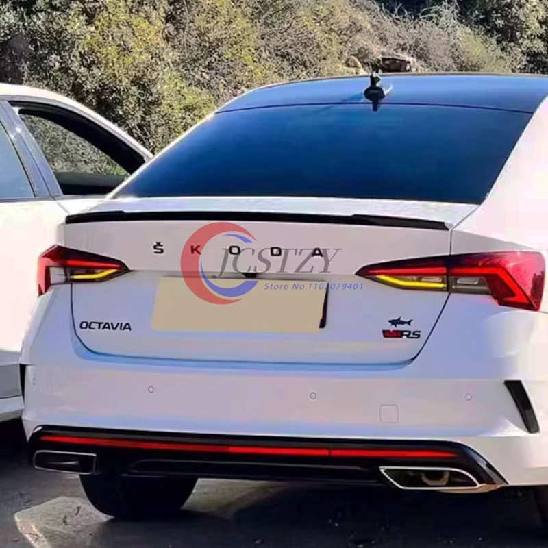 Spoiler trasero maletero ABS sin pintar – Skoda Octavia Pro 2020-2022