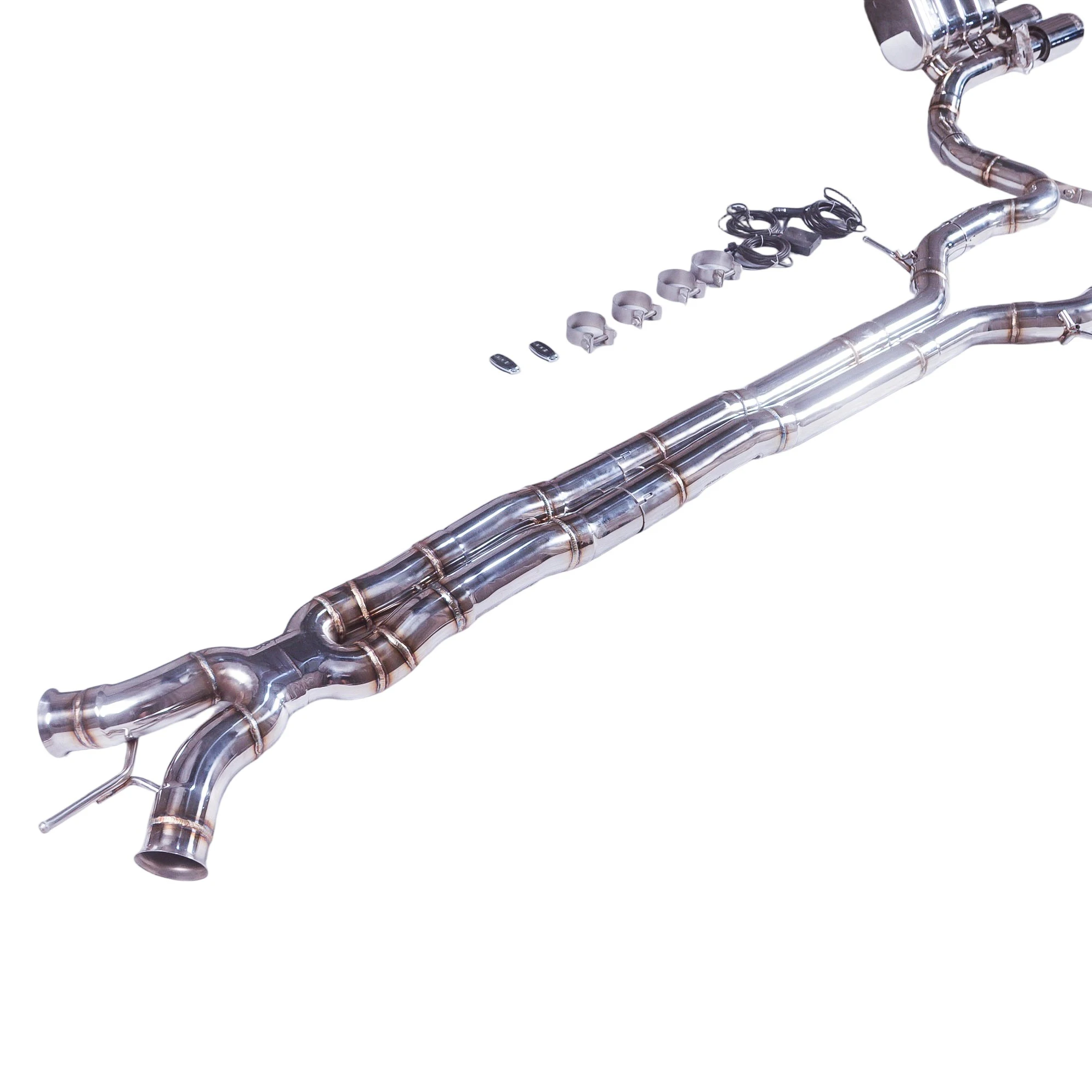 Silenciador de escape GFC catback para Porsche Paramera 2024-2025 976 2.9T, sistema de escape de válvula eléctrica para coche en acero inoxidable 304 - imagen 4