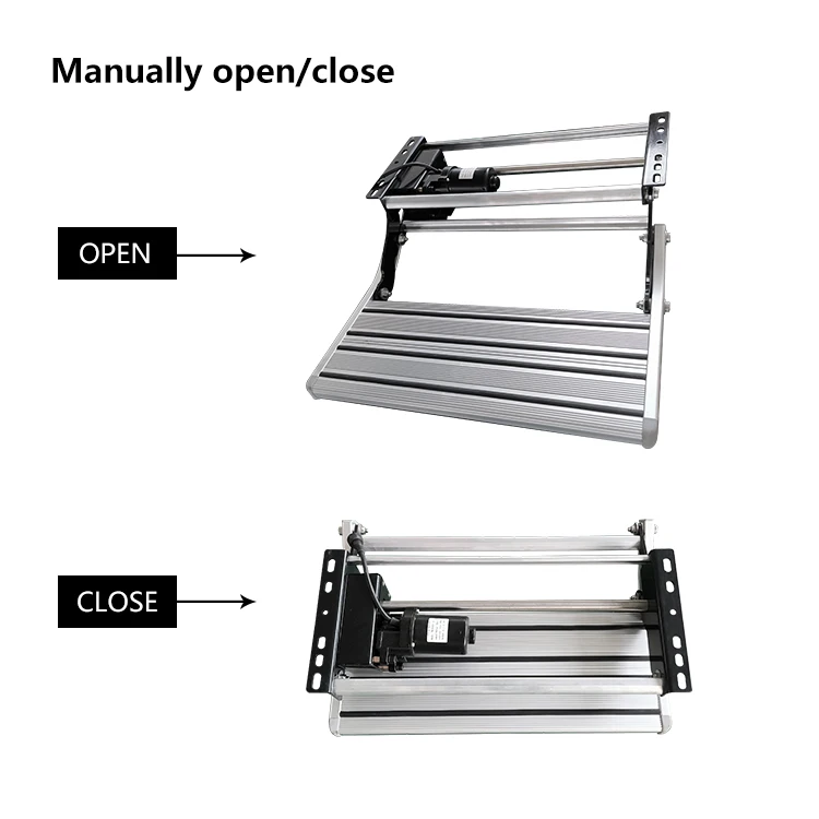 Escalera automática para RV en aluminio ligero - paso eléctrico - imagen 2