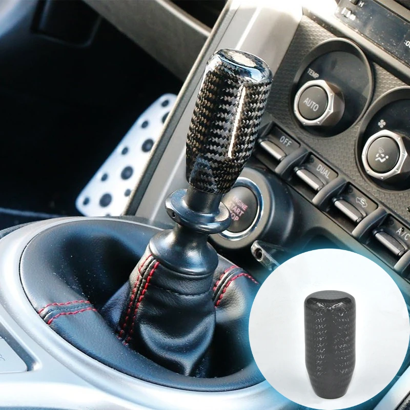 Perilla cambios de fibra carbono para carreras 5-6 velocidades manual