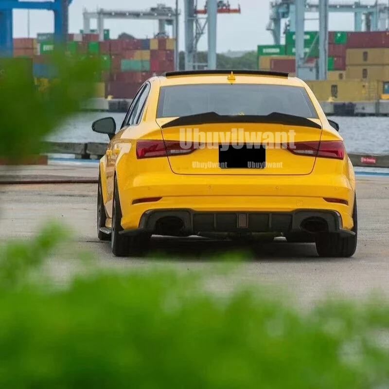 Vista del accesorio para la parte trasera del Audi A3 Sedan