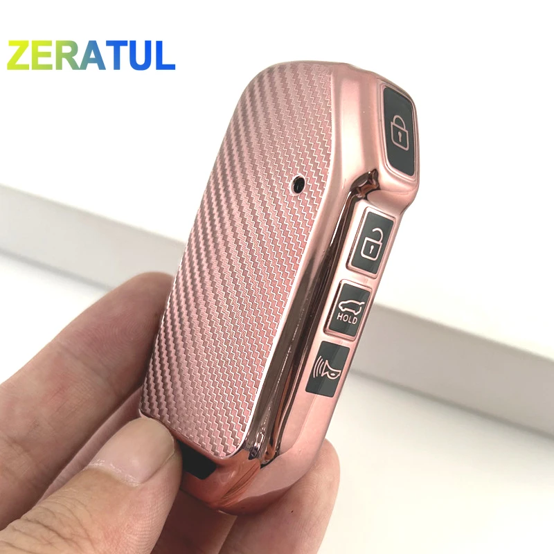 Funda llave Kia Ceed/Sportage – TPU fibra carbono