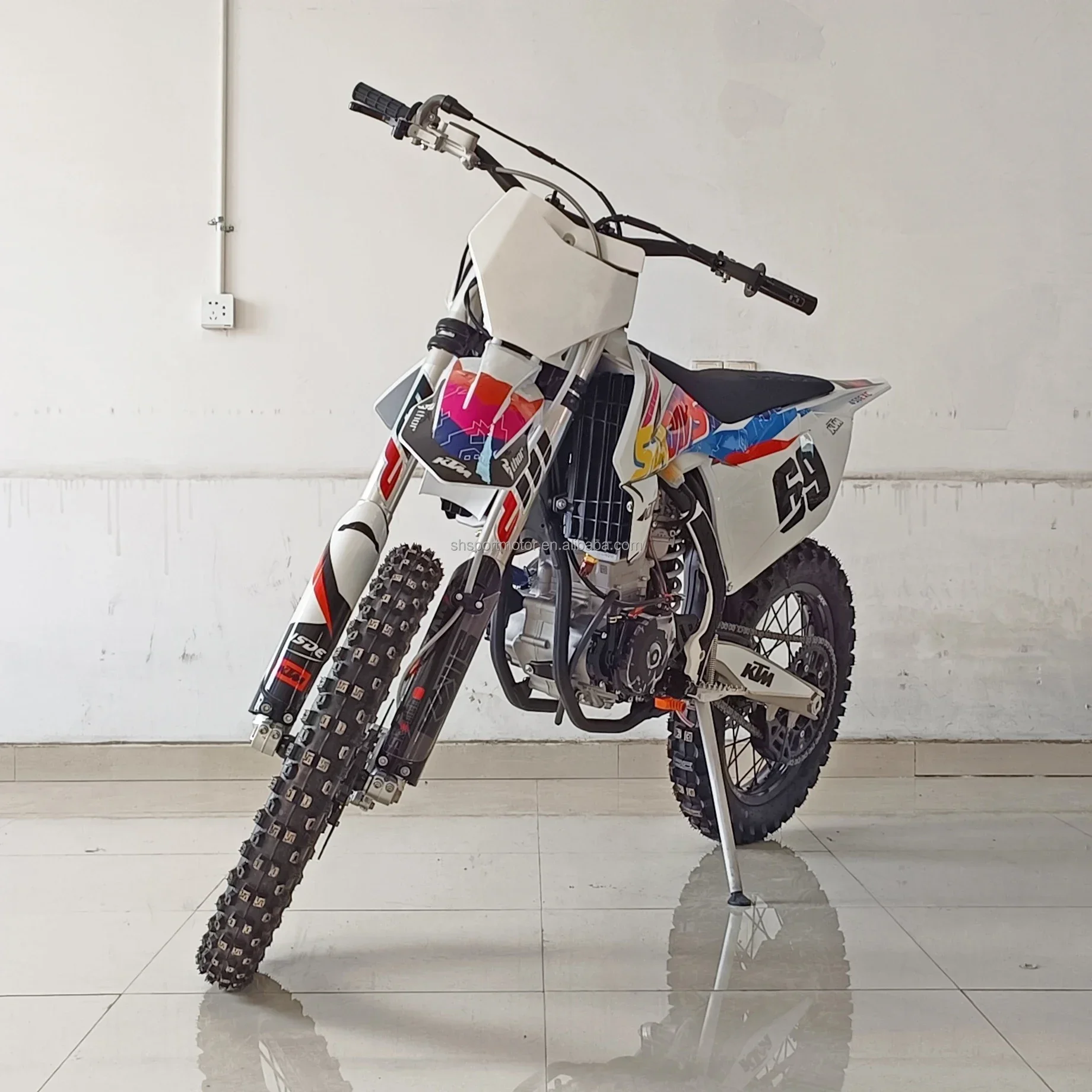 Moto cross 450 cc para adultos con eje de equilibrio, todoterreno 2 ruedas - imagen 2