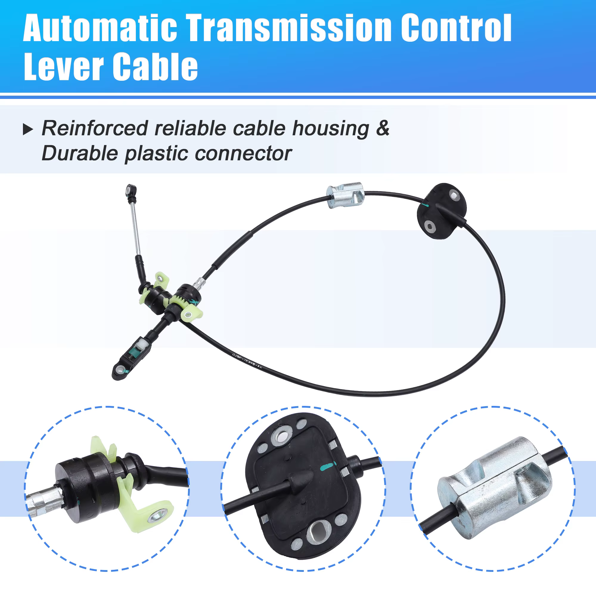 Cable Cambio Automático X Autohaux CJ5Z7E395A – Ford Escape 1.6L 2.0L - imagen 5