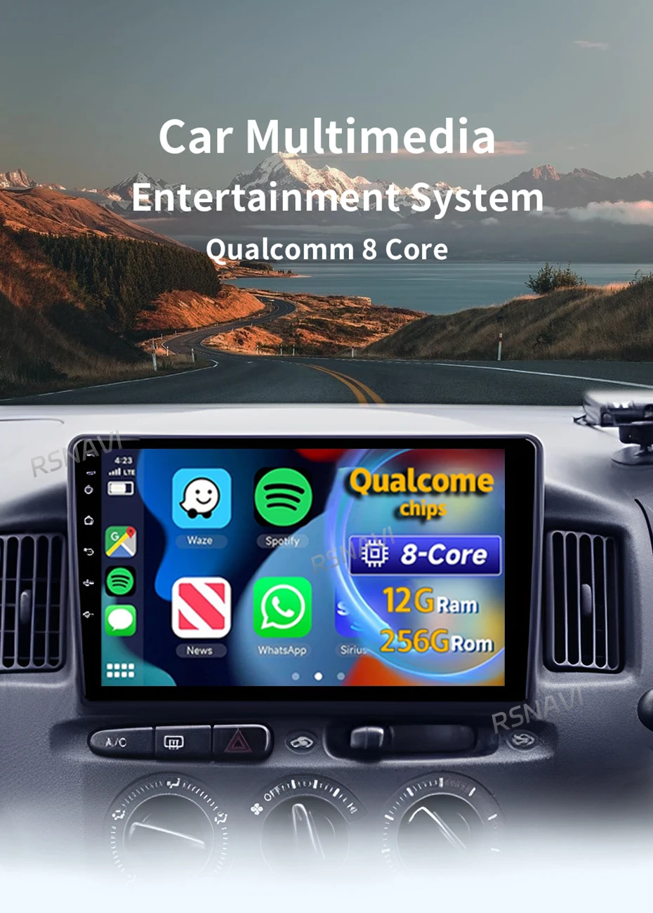 RSNAVI radio Android 15 para Toyota Probox