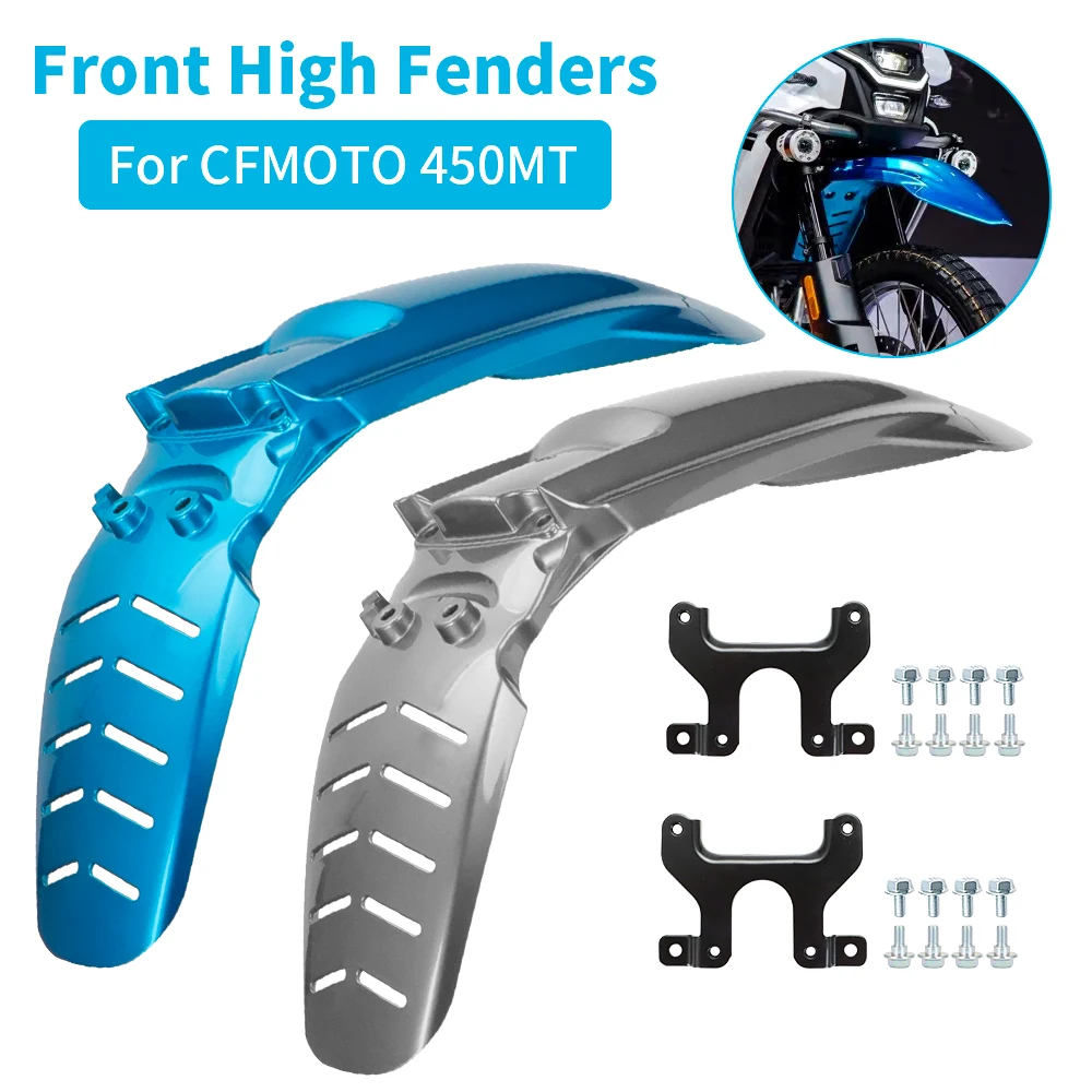 Guardabarros CFMOTO 450MT Delantero con Soporte