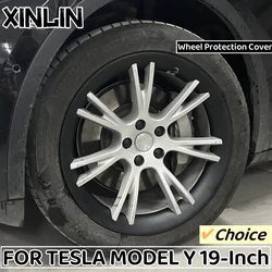 Tapón cubo rueda Tesla Model Y 19'' Kit rendimiento RWD