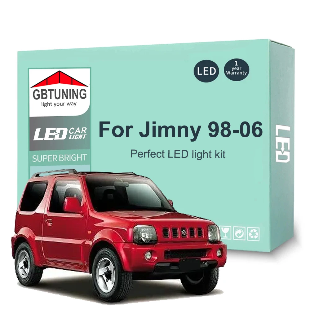 Kit bombillas LED interior Canbus para Suzuki Jimny 1998-2006