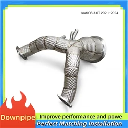 Bajante OPF/DPF alto flujo para Audi Q8 3.0 T 2021-2024