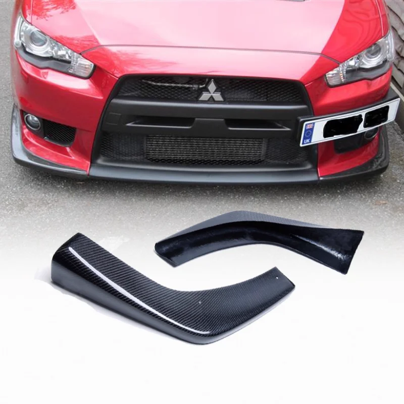 Splitter delantero de carbono para Mitsubishi Lancer EVO X
