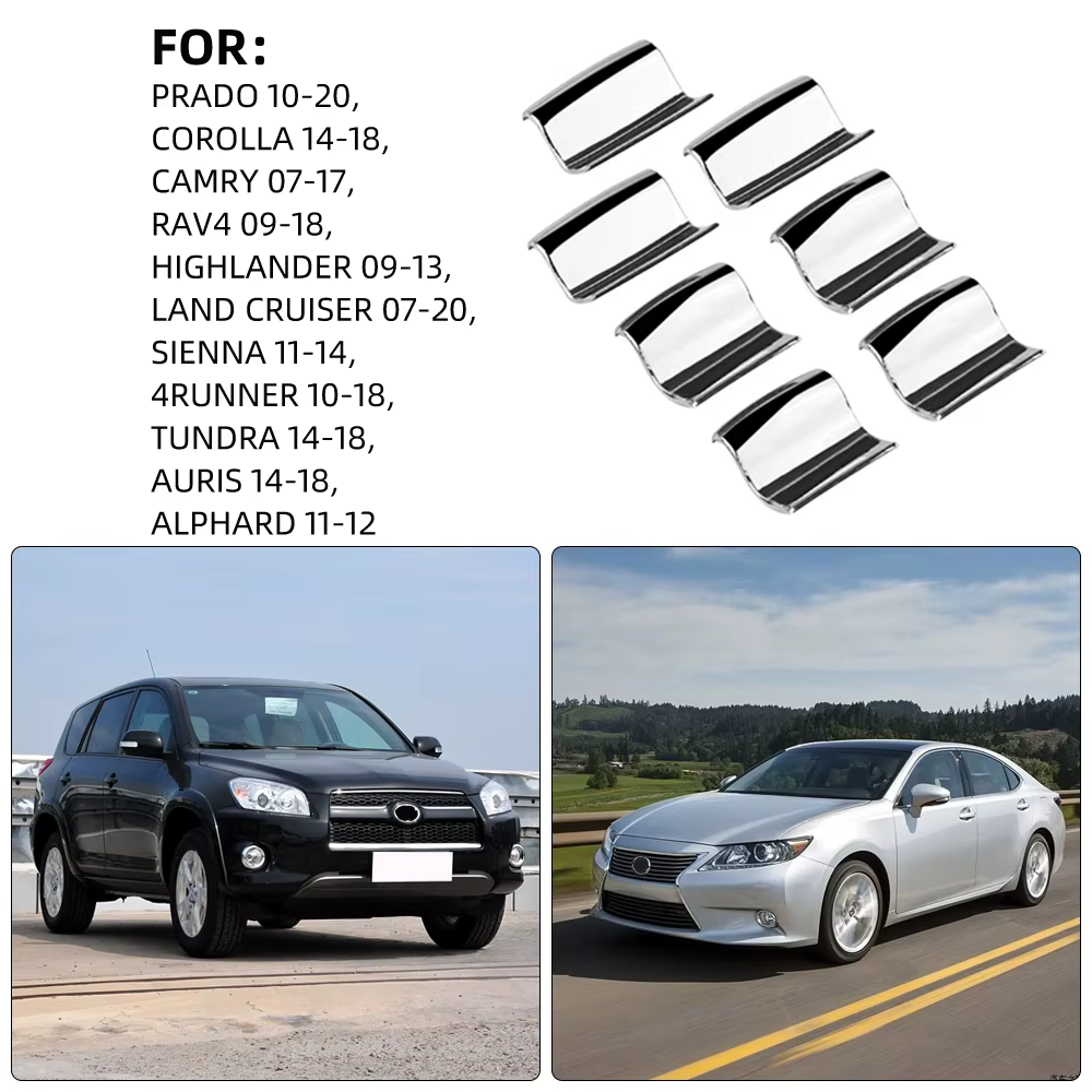 Accesorios cromados para coche