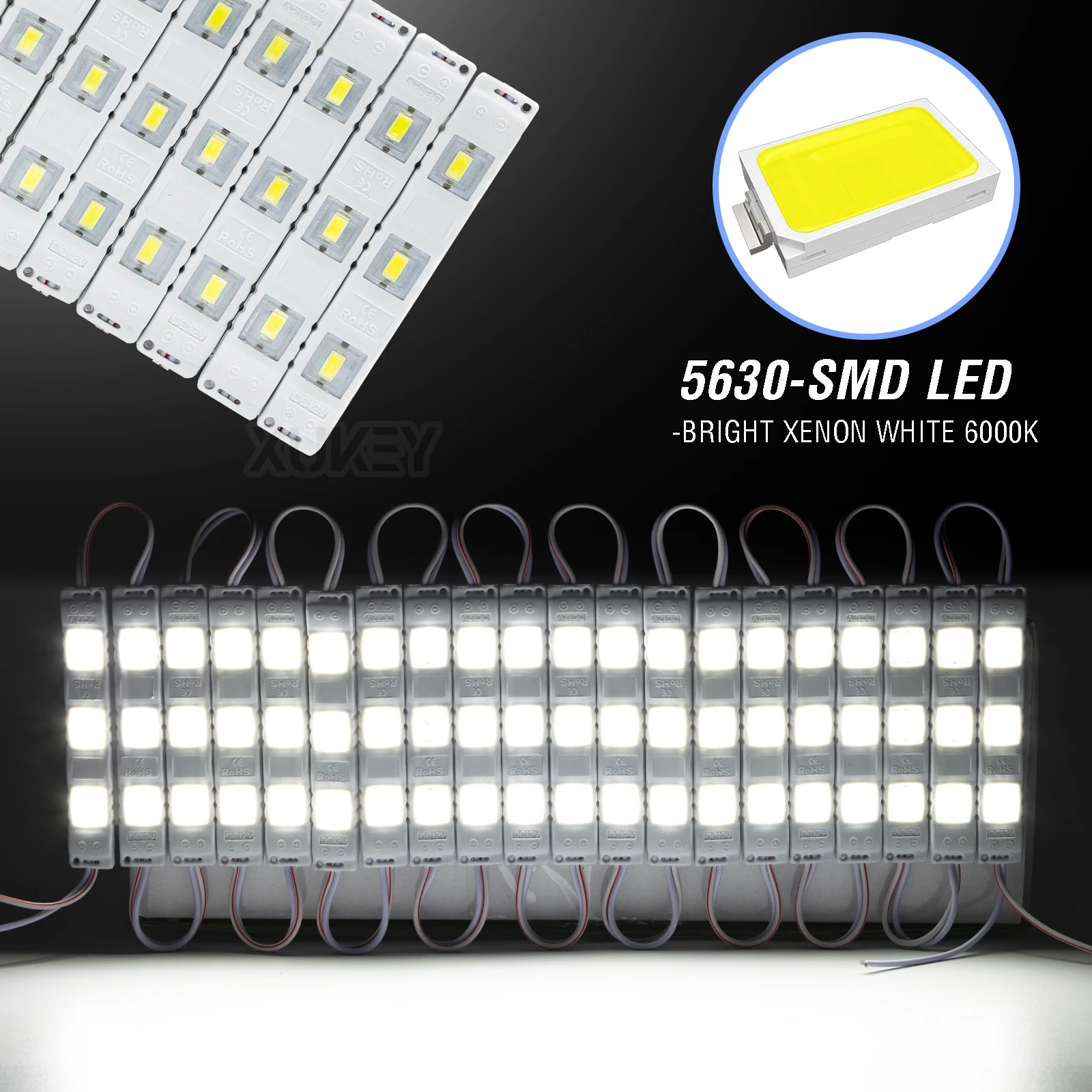Kit luz interior LED blanca para VW Caddy, Transit y Movano - imagen 4