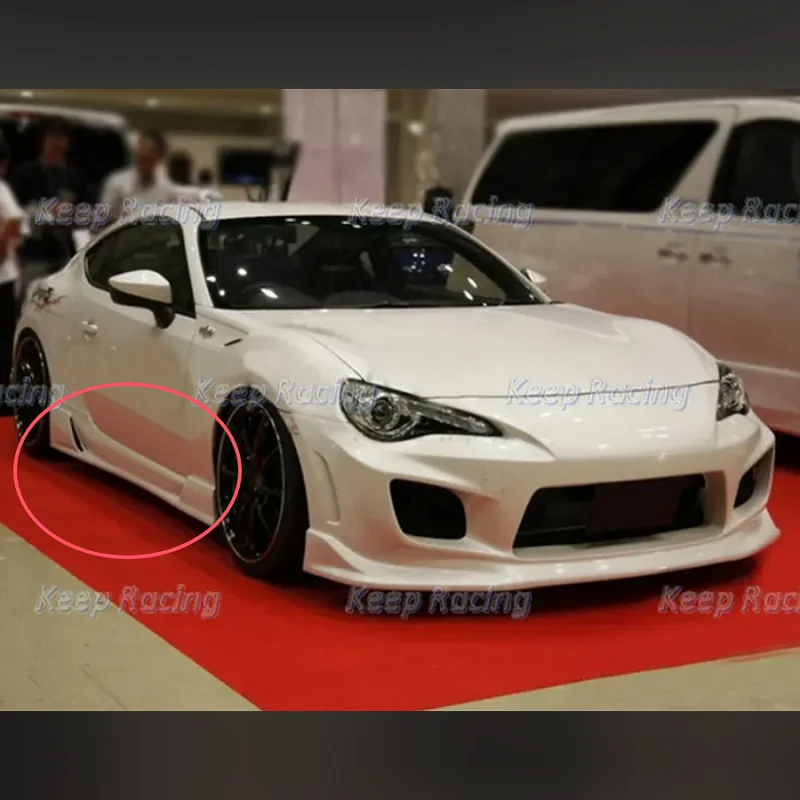 Faldón lateral INGS N-SPEC de fibra de vidrio – Toyota GT86/BRZ