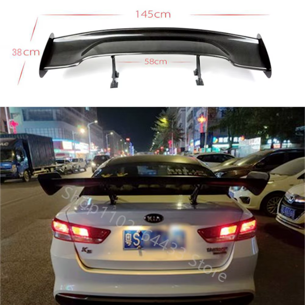 Alerón trasero para Kia K5 Optima 2011-2022 sin pintar estilo GT - imagen 2