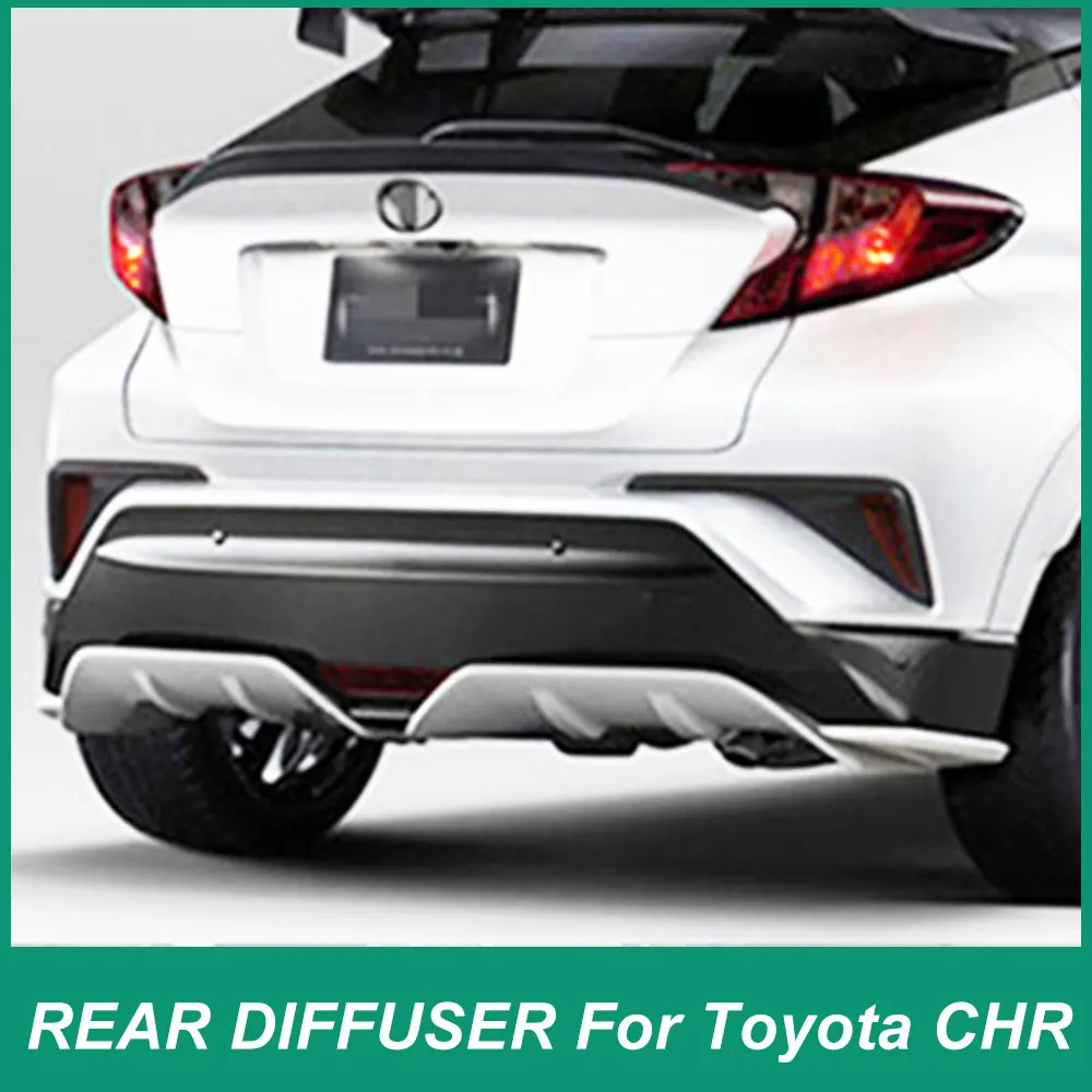 Difusor de parachoques trasero FRP para Toyota C-HR 2016-2020