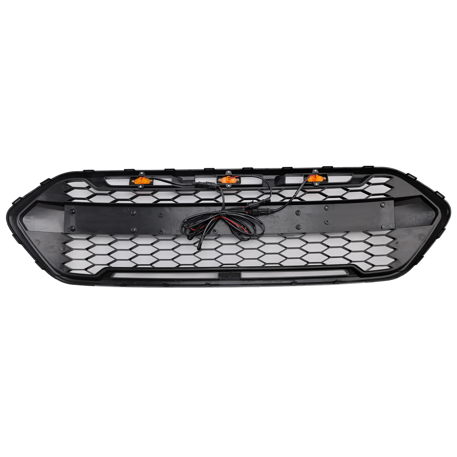 Artudatech parrilla delantera negra brillante para Ford Transit Custom - imagen 4
