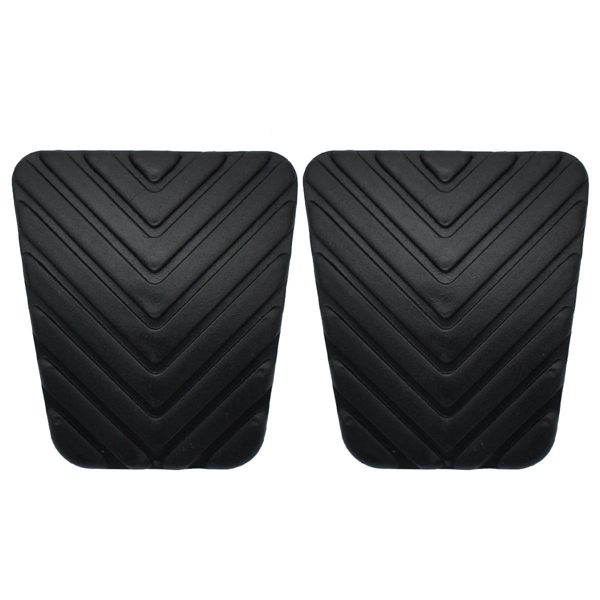 Fundas de pedal de caucho negro para Mitsubishi