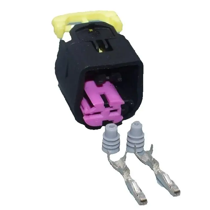 Shhworldsea 1928405091 Conector automotriz impermeable de 2 pines - imagen 3