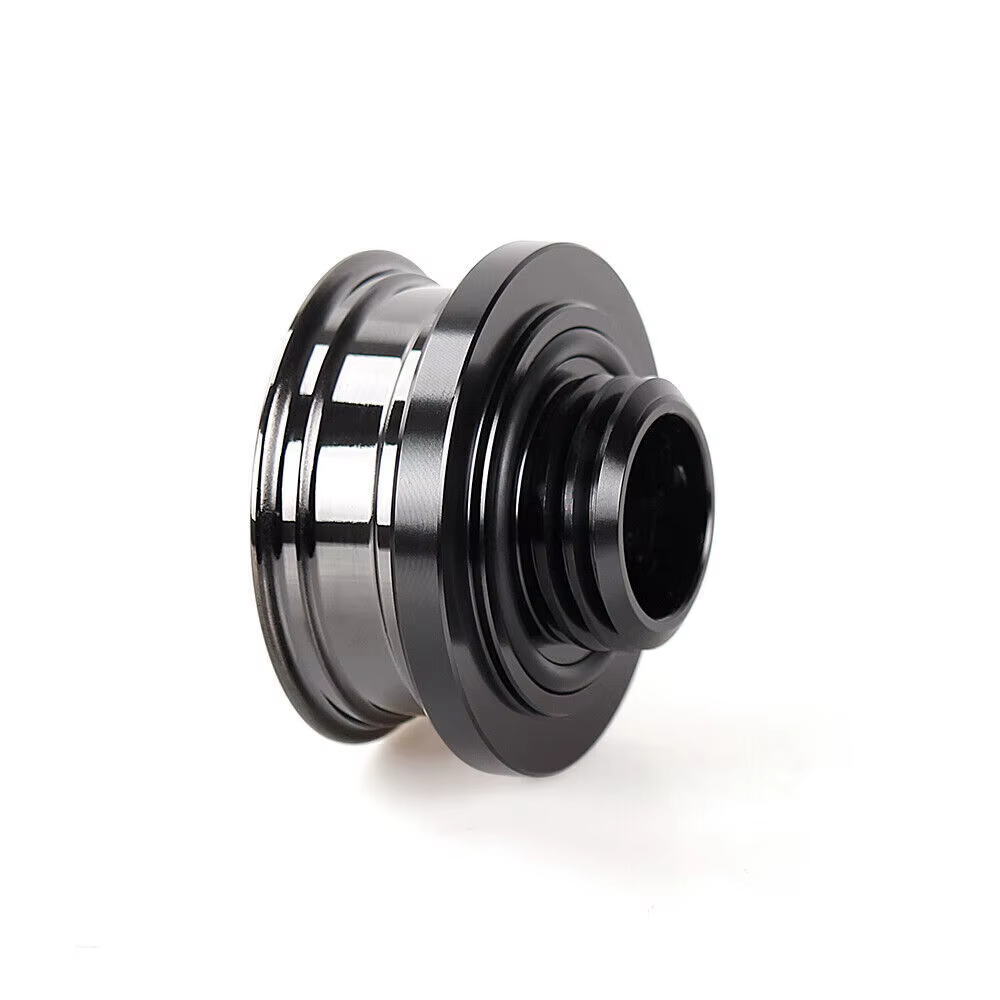 Tapón de llenado de aceite de aluminio negro para Honda Civic y Acura - imagen 5