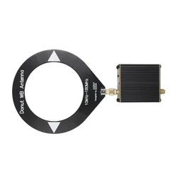 Antena donut de banda ancha 10 kHz-180 MHz de baja impedancia