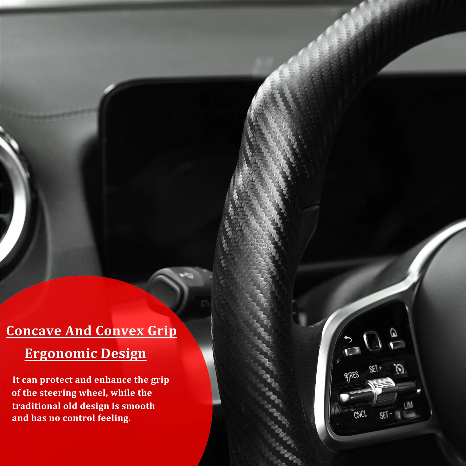 Protector fibra carbono Toyota 38 cm – antideslizante - imagen 5