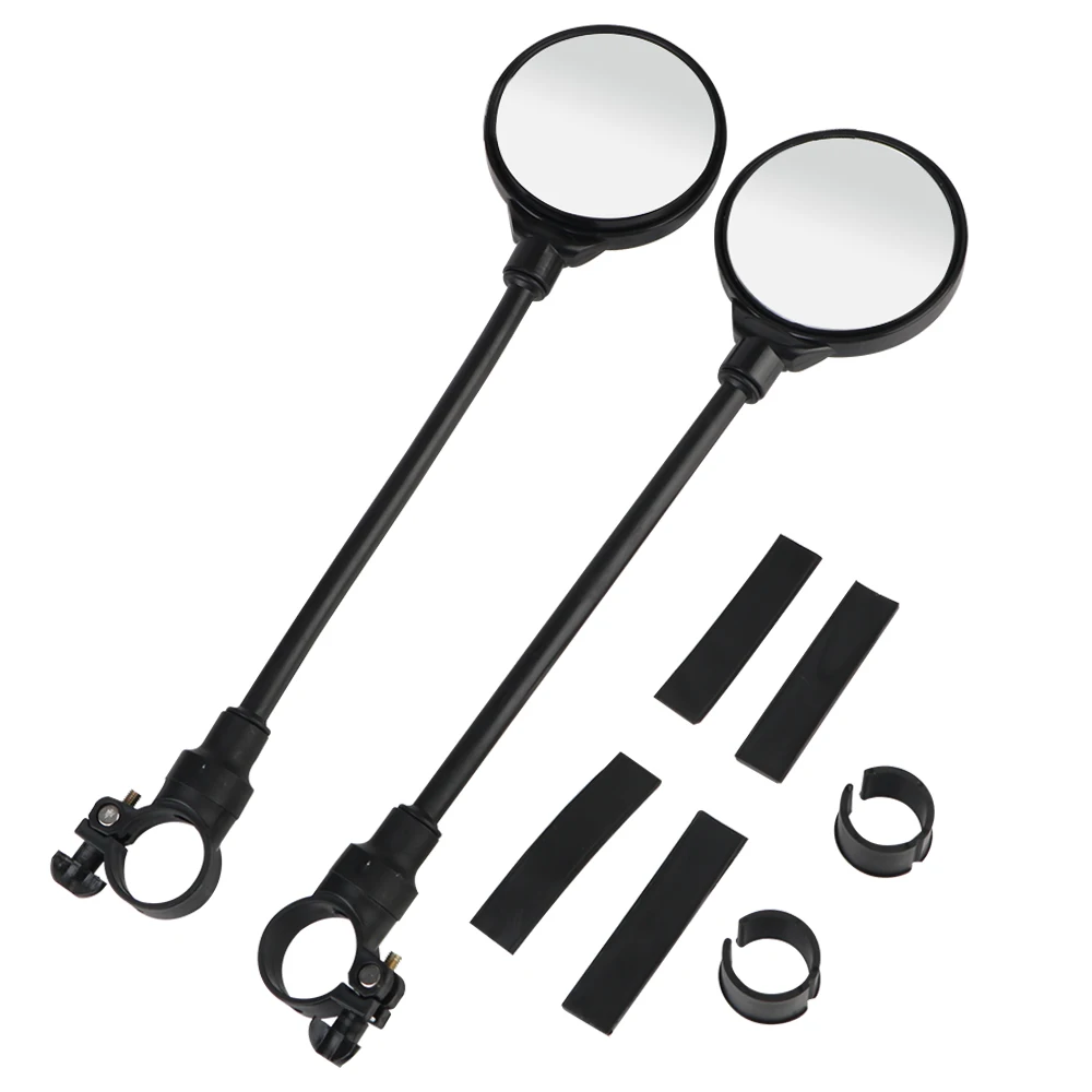 Espejo retrovisor convexo universal ajustable para moto y bicicleta - imagen 2