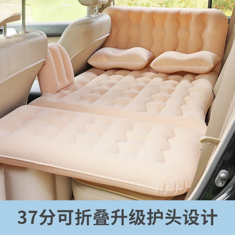 Colchón inflable para coche – cama viaje plegable asientos traseros - imagen 2