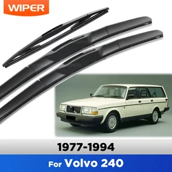 Kit escobillas limpiaparabrisas Volvo 240 (1977-1994) – Delantera y trasera