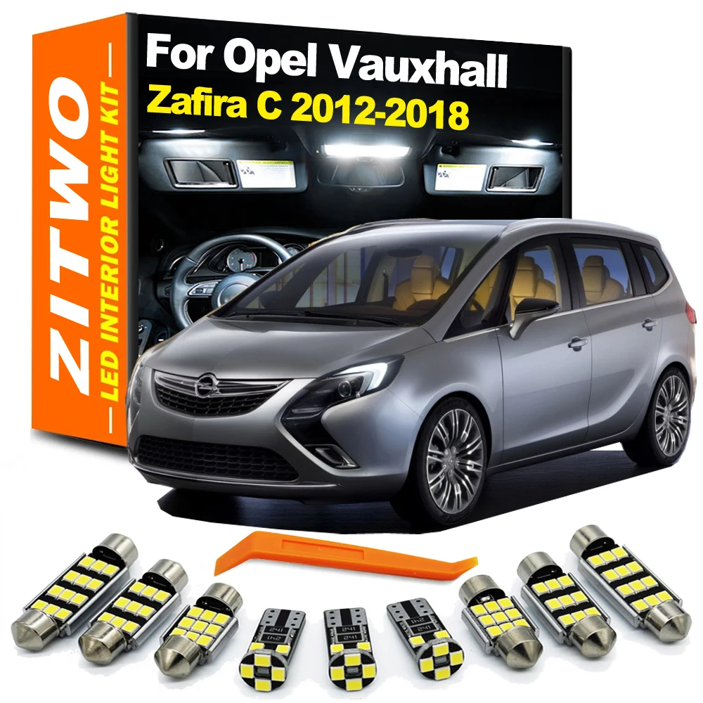 Iluminación LED interior Opel Zafira Tourer C 2012-2018 – Techo