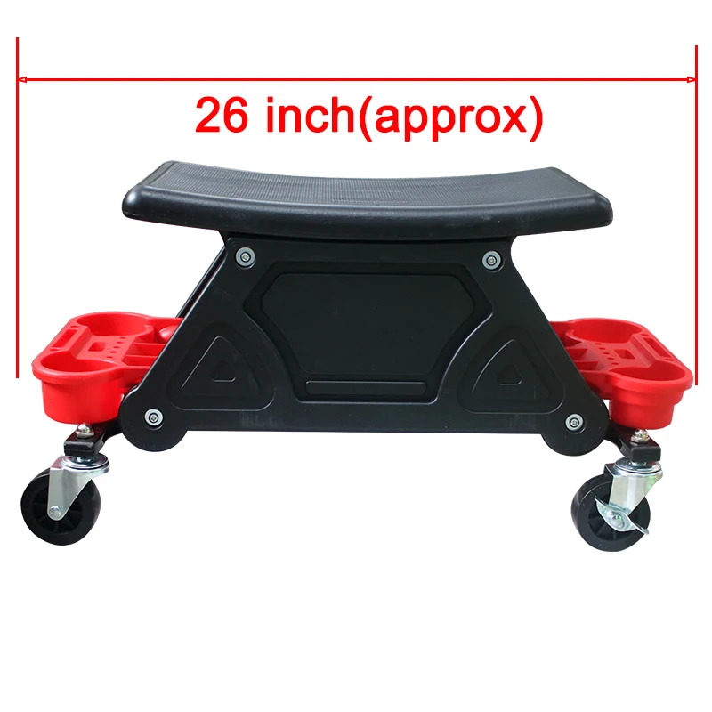 Taburete rodante de mecánico para taller, lavado y pulido de coches - imagen 2