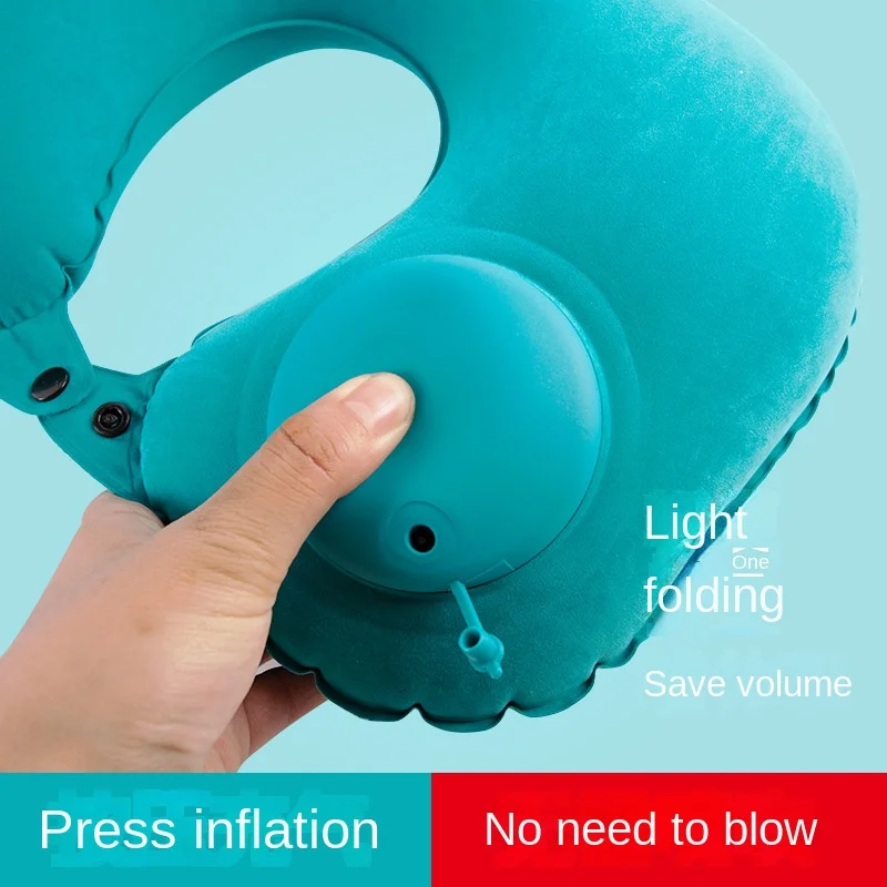 Almohada inflable para el cuello y descanso