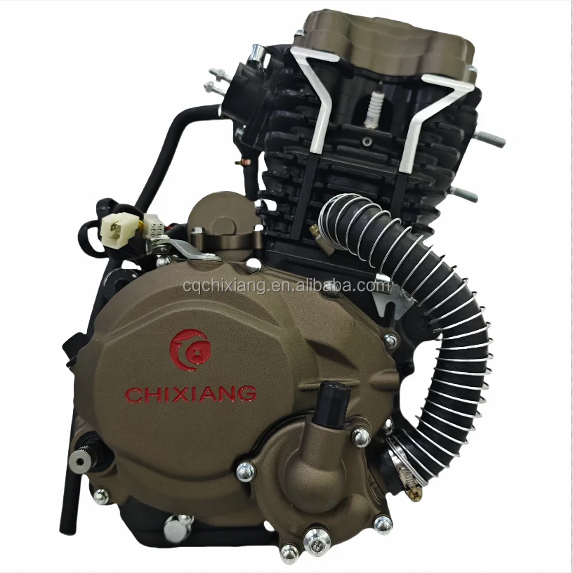 NewCG 200 250 300 350cc embrague Manual triciclo refrigerado por agua motor de motocicleta 4 tiempos con encendido CDI patada de arranque eléctrico - imagen 2