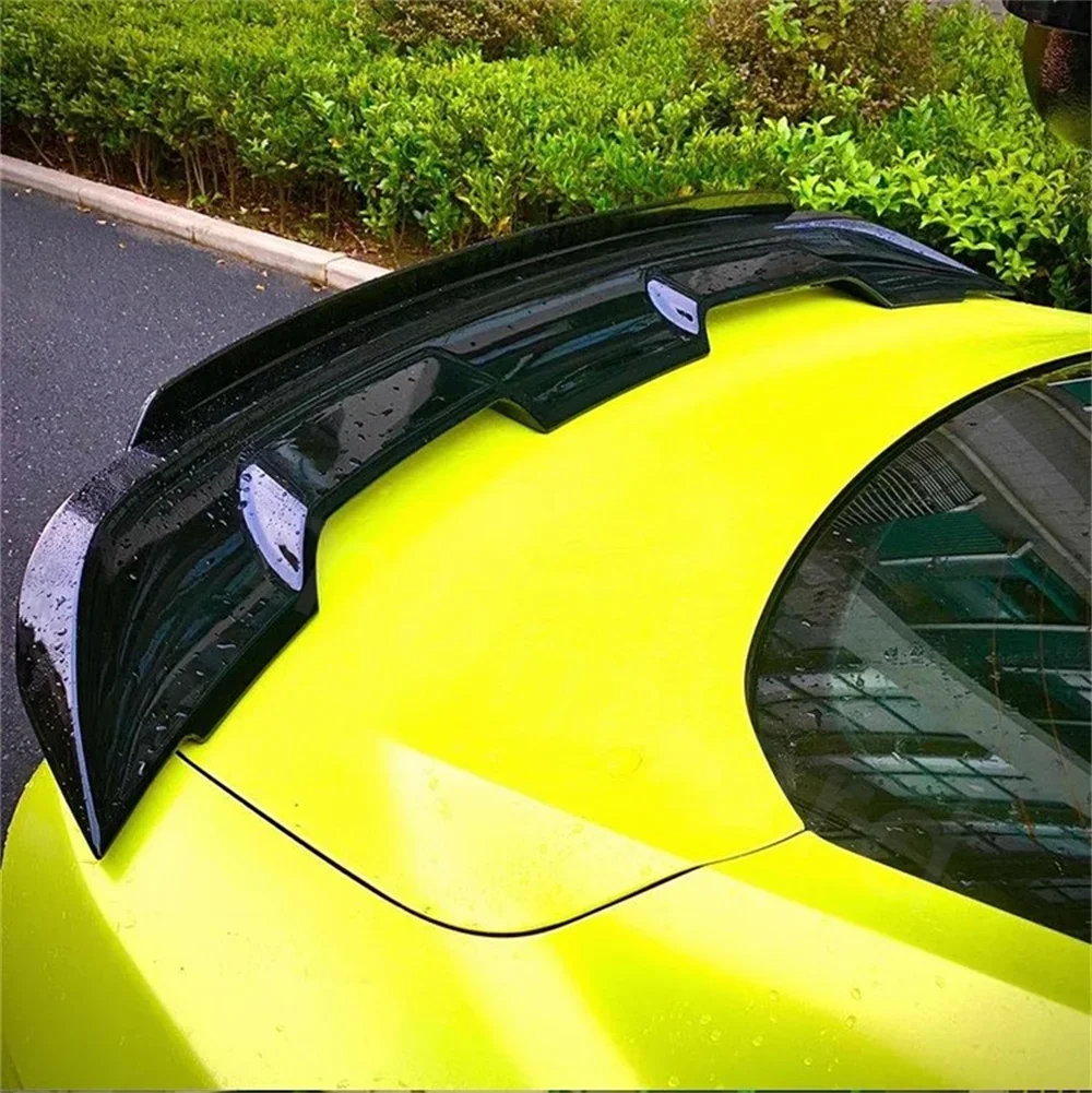 Alerón trasero Mustang GT500 2015-2023 ABS fibra carbono negro brillante