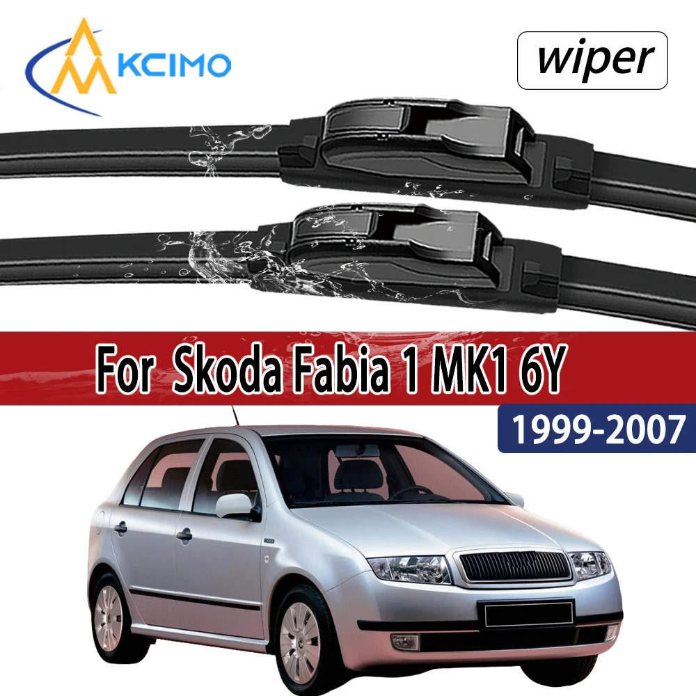 Juego limpiaparabrisas delanteros Skoda Fabia