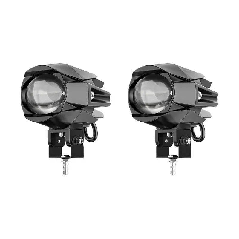 Faro antiniebla auxiliar impermeable para moto de doble haz - imagen 4