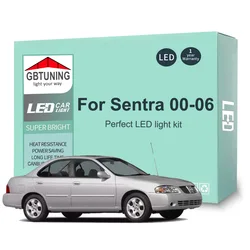 Kit de bombillas LED CANBUS para interior y maletero Nissan Sentra B15
