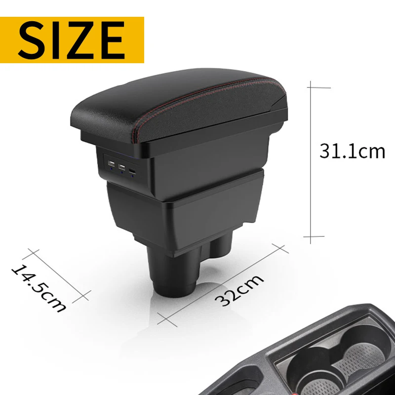 Reposabrazos Dacia Duster con caja de almacenamiento para consola - imagen 3