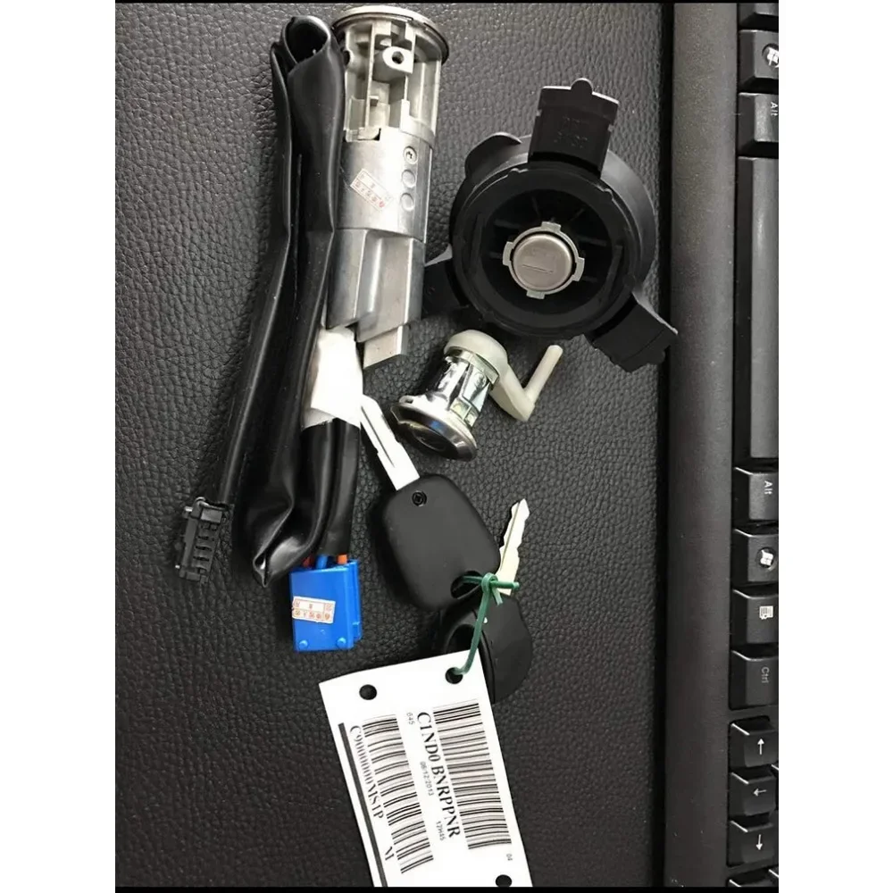 4161NQ Kit de cerraduras para Peugeot 206/207 y Citroën C2, sin chip - imagen 5