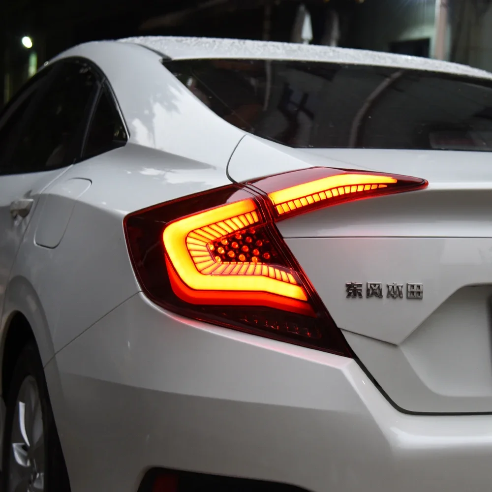 Faros traseros LED dinámicos Honda Civic X FK7/FK8 2016-2021