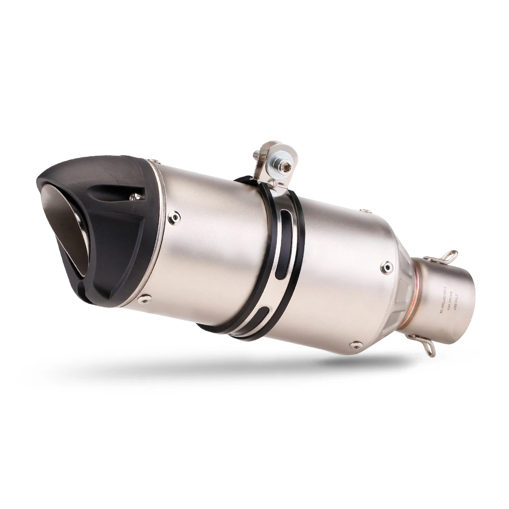 Silenciador de escape universal 51 mm con DB Killer para moto - imagen 2
