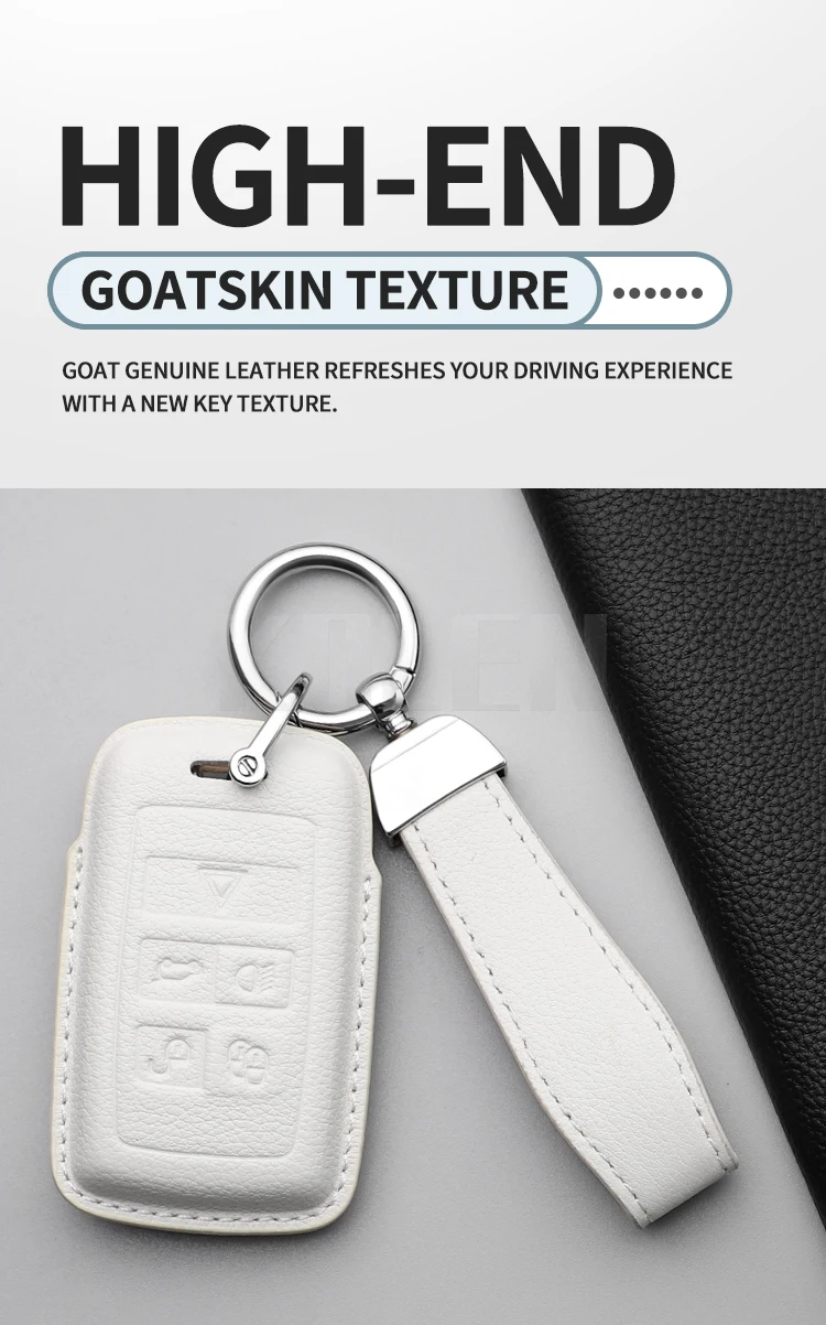 Detalle de la funda para mando de coche