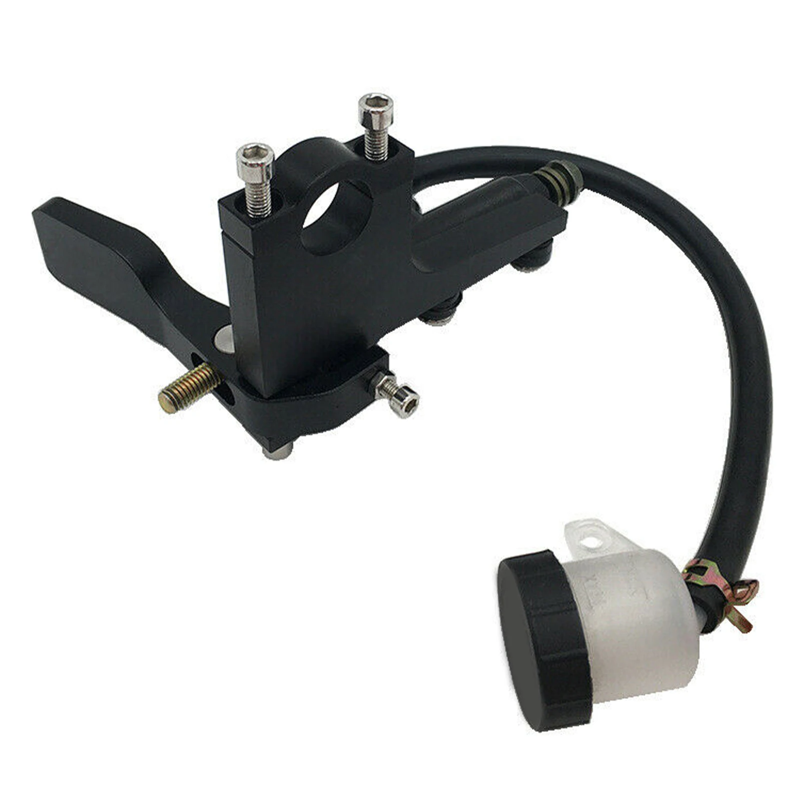 Kit palanca de freno de pulgar para moto, cilindro maestro trasero 7/8
